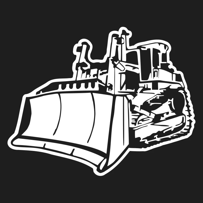 Schieberaupe Dozer Bulldozer diff