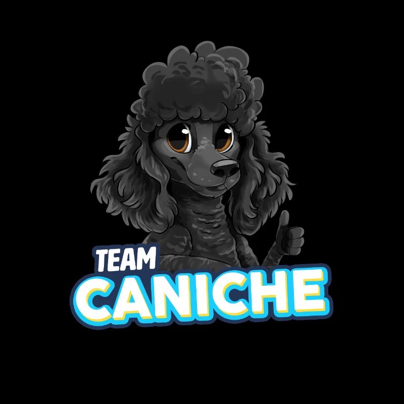 TEAM Caniche - Noir