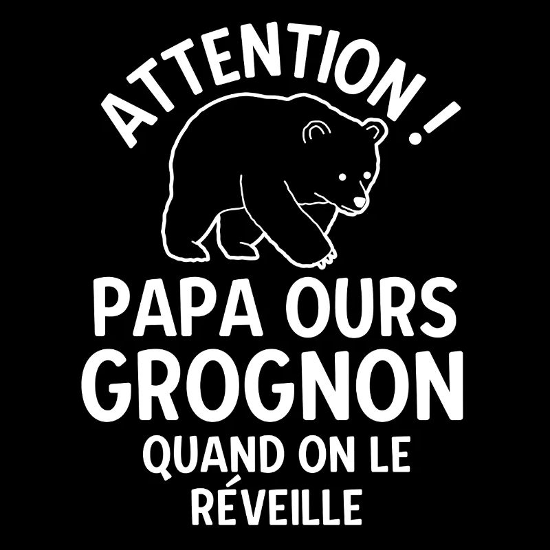Papa Ours grognon 1