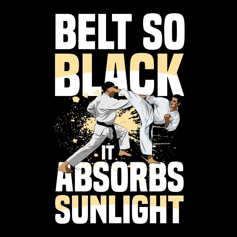 Belt So Black It Absorbs Sunlight