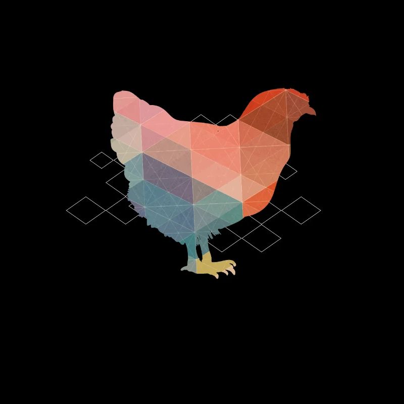 Polygon Huhn