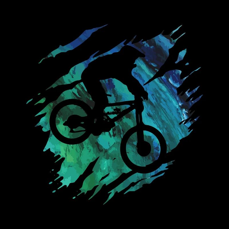 VTT - Mountainbiker Downhill cadeau