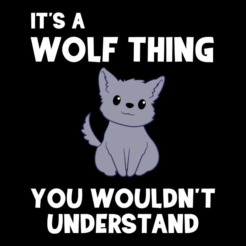 Wolf - Wölfe - Wolffan - Geschenk - Wolfmotiv