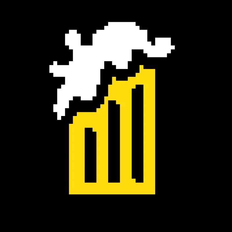 Bier Pixel Art