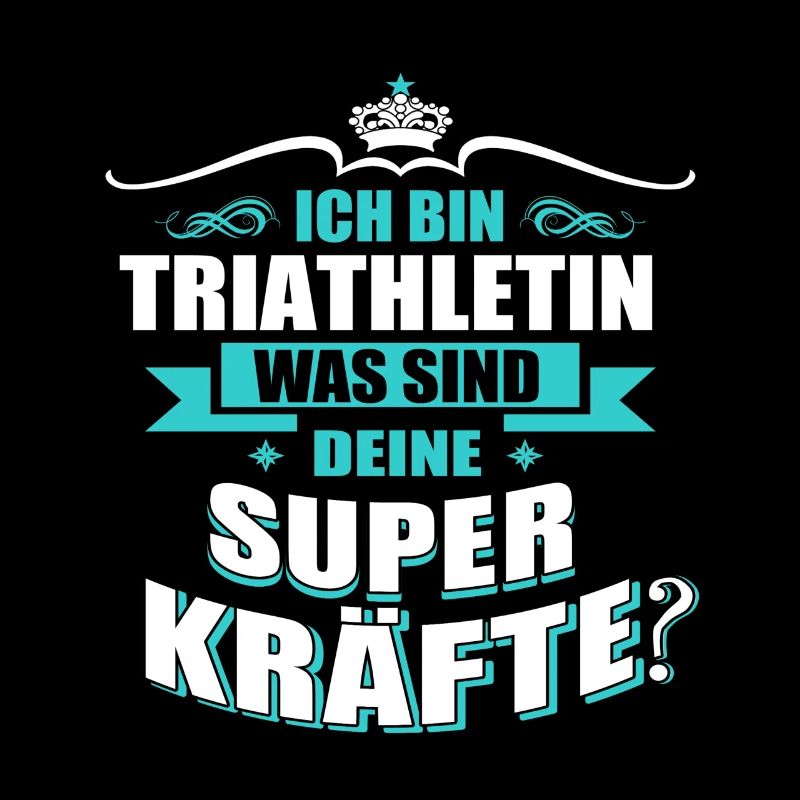 TRIATHLETIN -Superkräfte GESCHENK