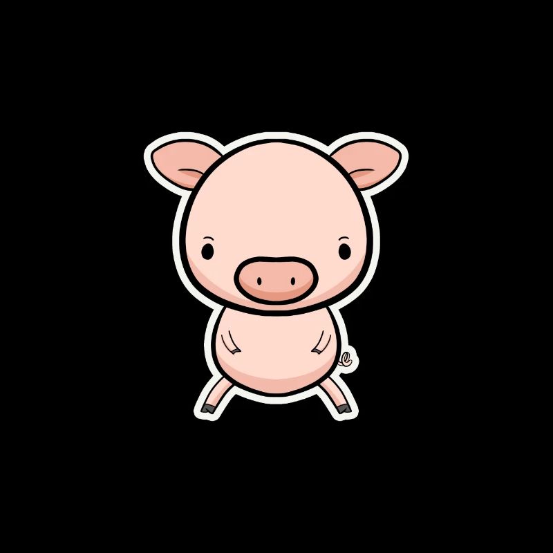 Dessin animé de cochons