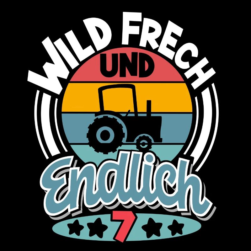 Traktor 7. Geburtstag Kinder