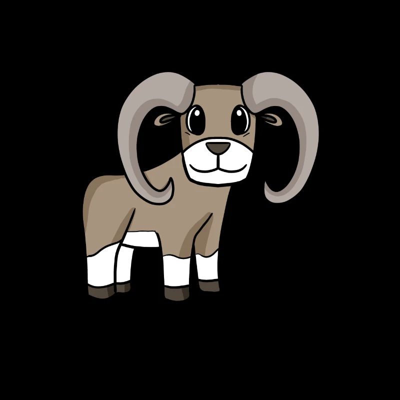 Mufflon Wildschaf