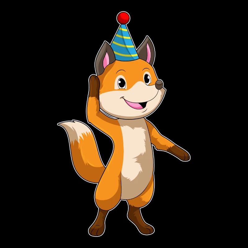 Fuchs Geburtstag Partyhut
