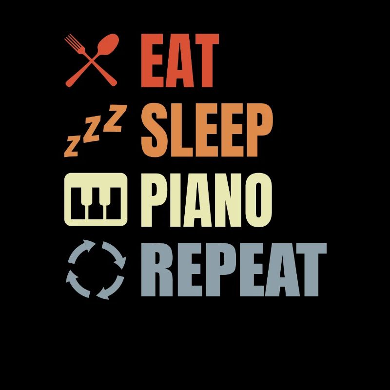 Eating Sleeping Piano Repeat