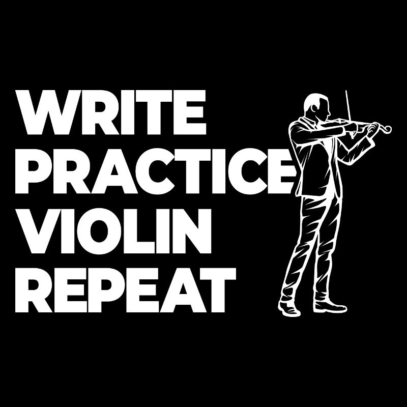 Writing Practice Repeating Violin