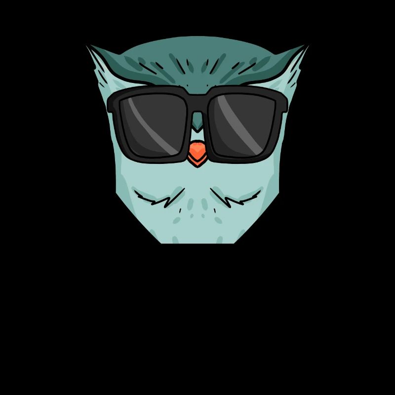 Chef Spruch mit Eule Motiv