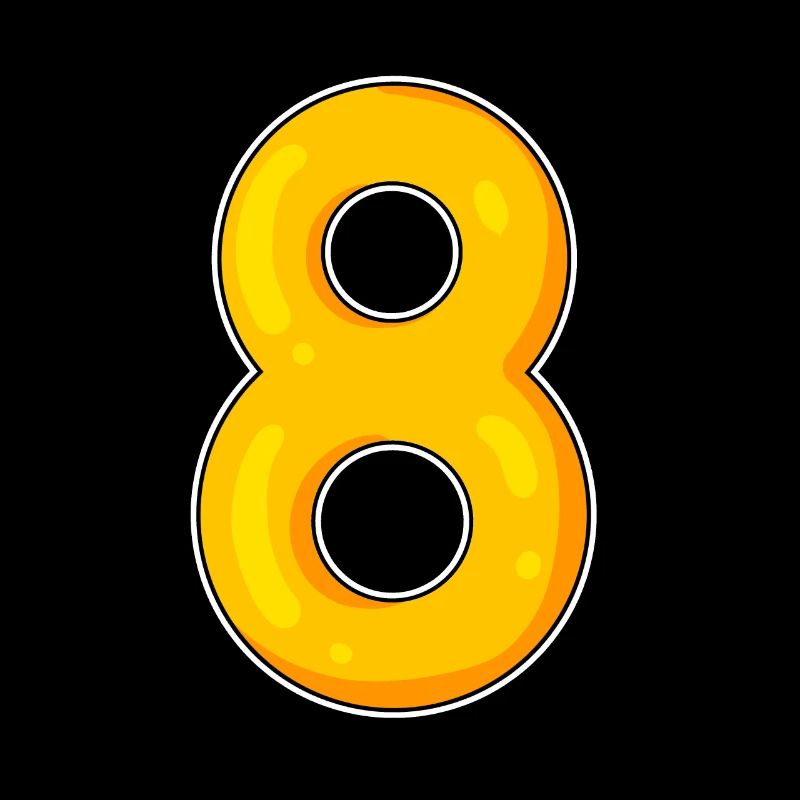 8 Yellow