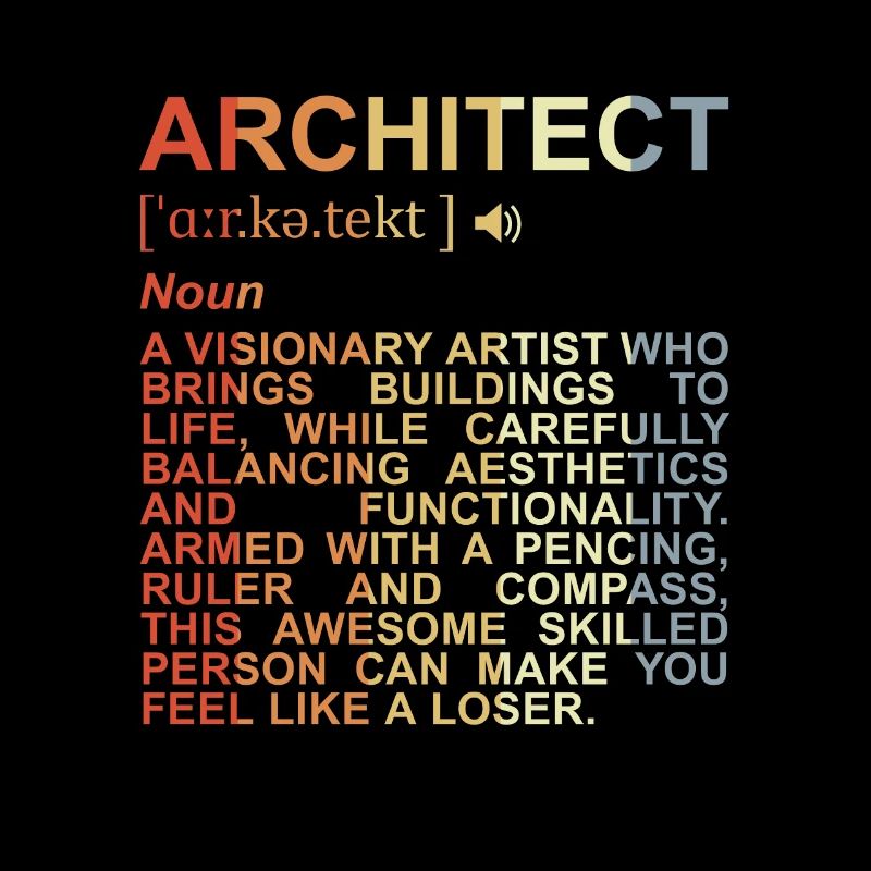 Architecte Explication des termes