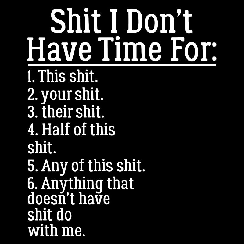 Merde, je n’ai pas le temps de m’amuser