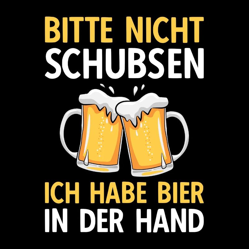 Bier Bitte nicht schubsen