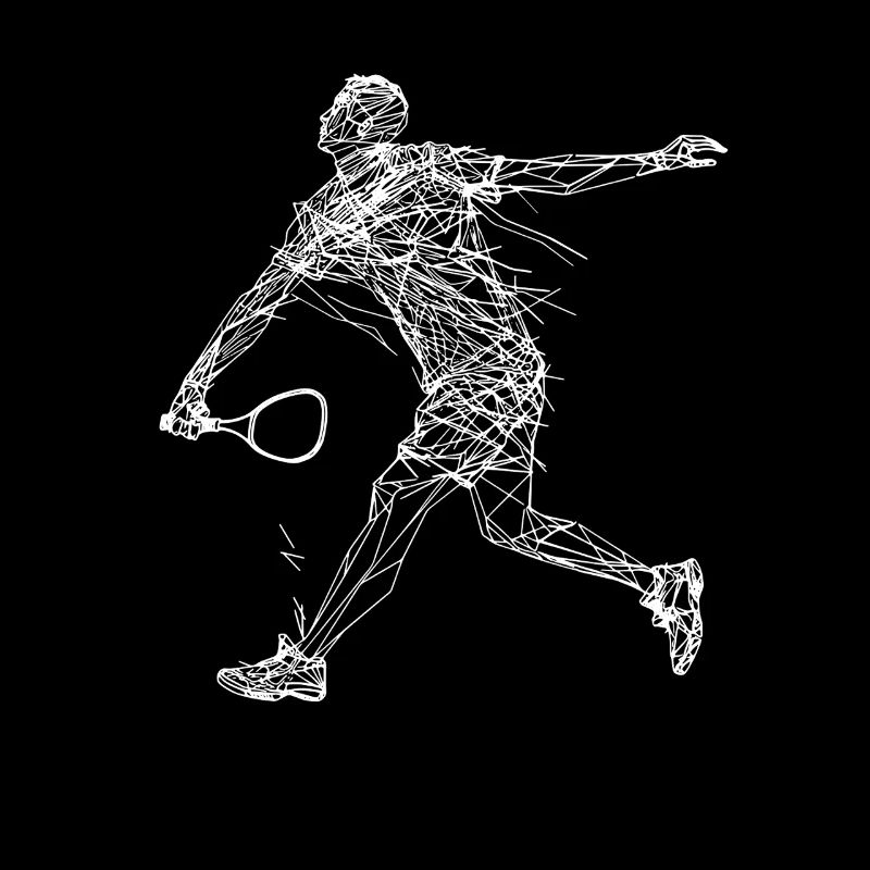 Dessin de badminton