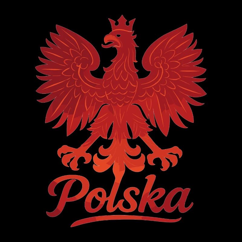 Drapeau de l'aigle polonais rouge, cadeau