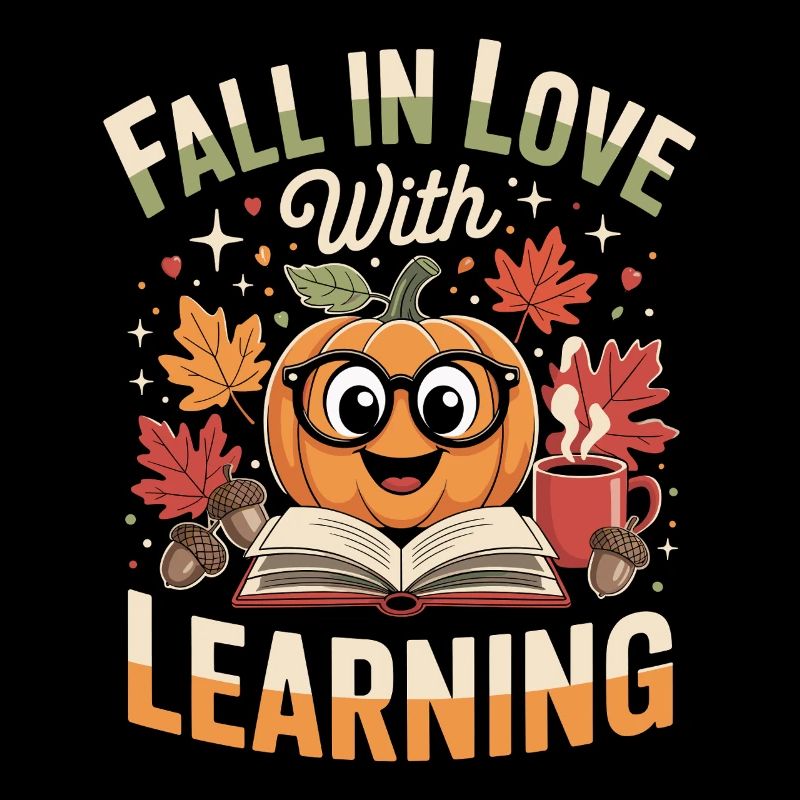 Fall In Love With Teaching Herbst Lehrerin