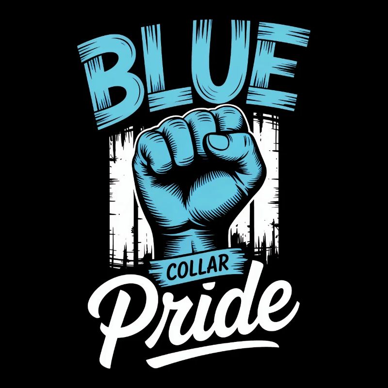 Blue Collar Arbeiter Handwerk Bauarbeiter