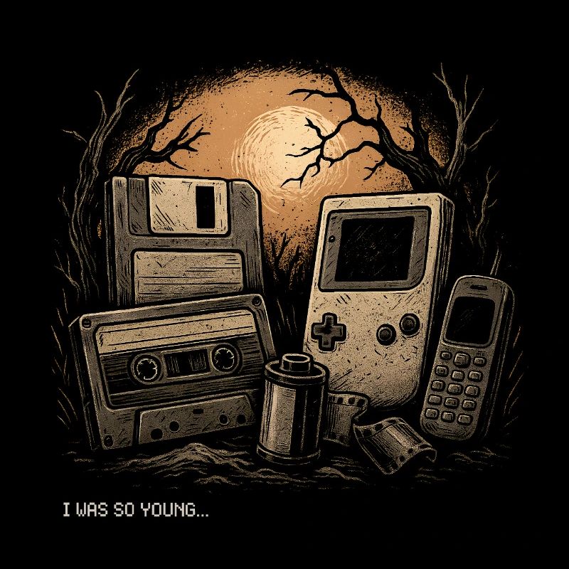 Retro Nostalgia – I Was So Young Tee