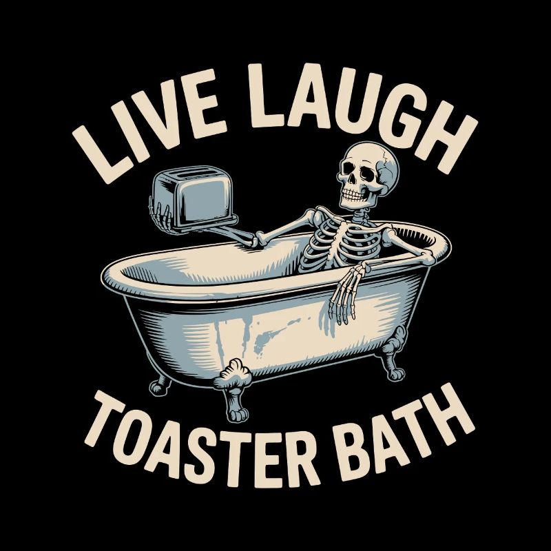 Live Laugh Toaster Bath