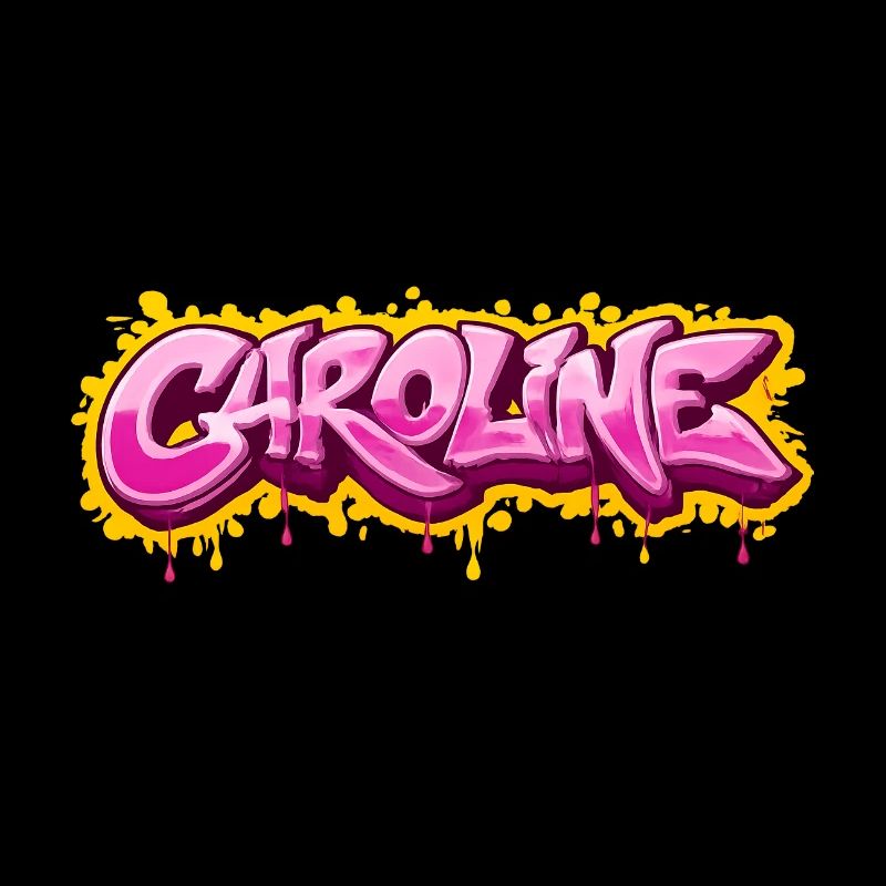 CAROLINE GRAFFITI NAME FOR PERFECT GIFT PRINTABLE 