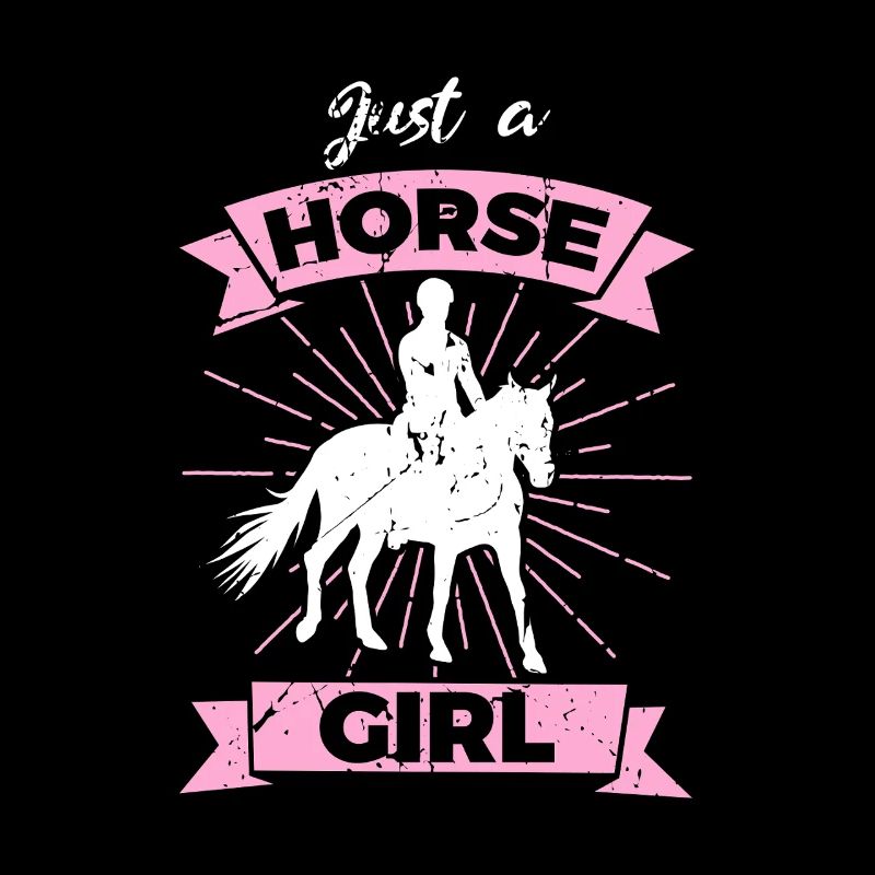 Nur ein Pferdemädchen