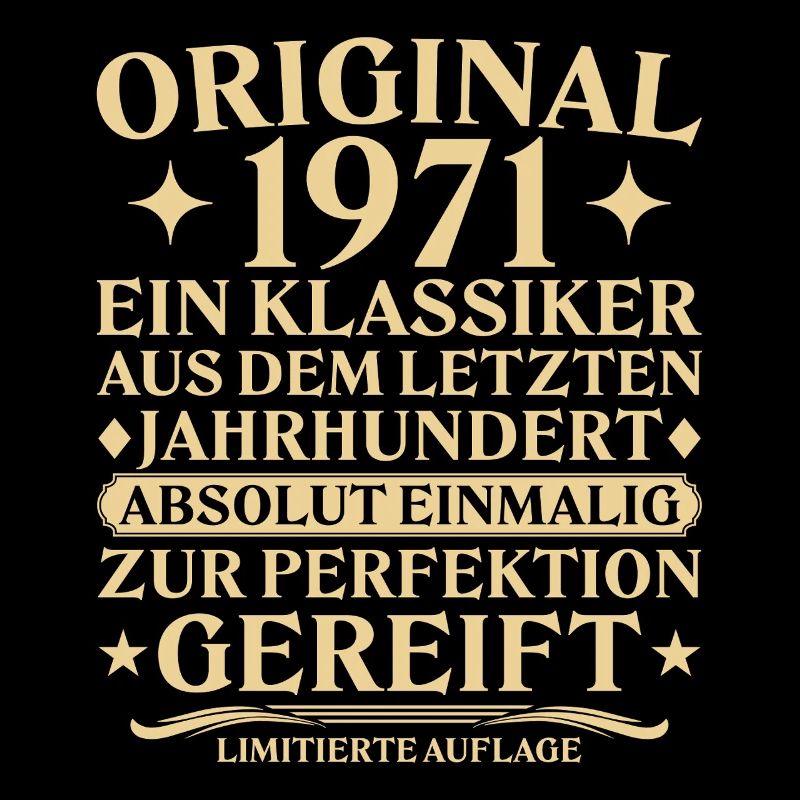 Classique original de 1971 Siècle passé