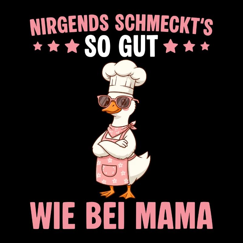 Mama Gans Köchin Muttertag