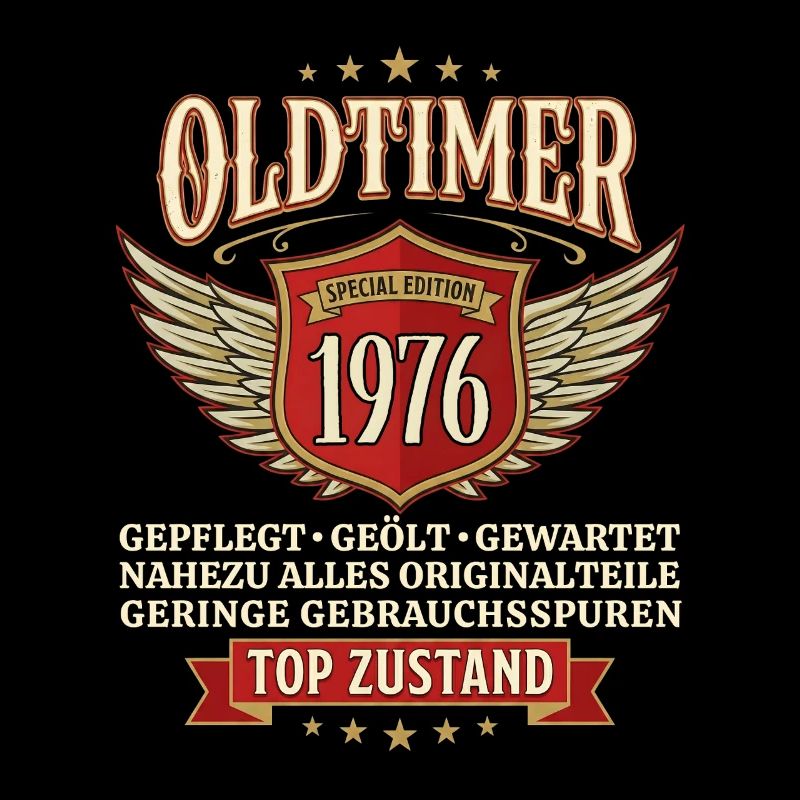 Oldtimer 1976 - 50. Geburtstag Geschenk