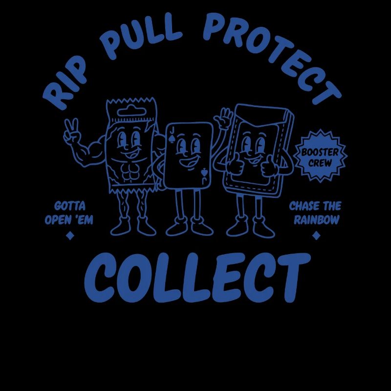 Rip Pull Protect Collect Trading Card Booster Crew