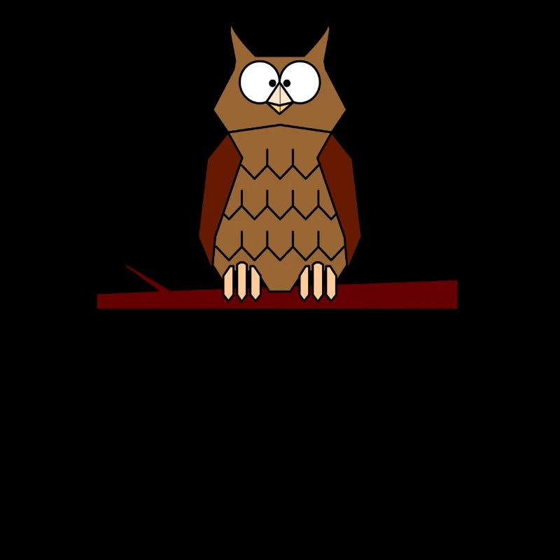 Kinder Schule Geboren Eule Motiv Isak