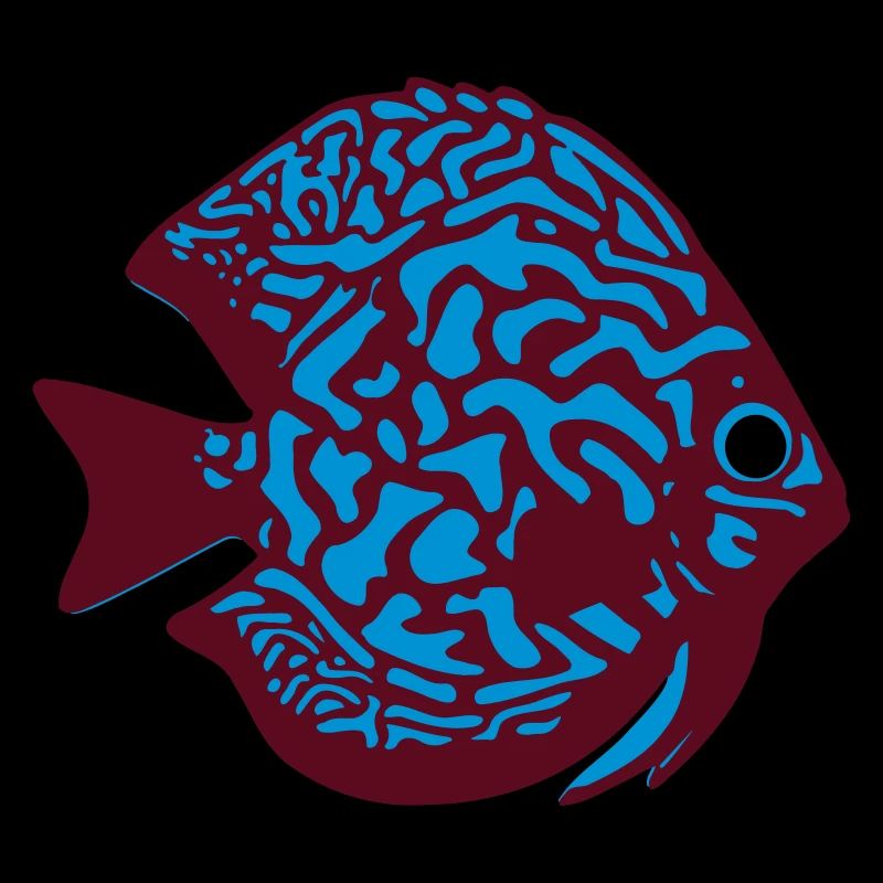 Diskusfisch vektor