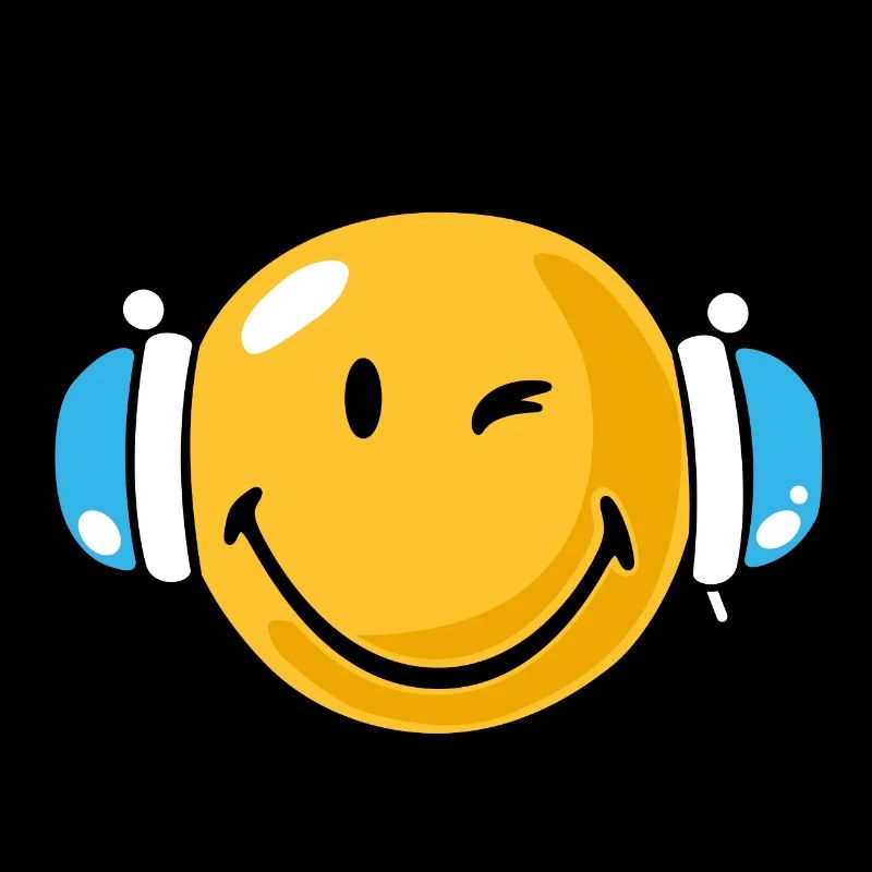 Smiley headphones