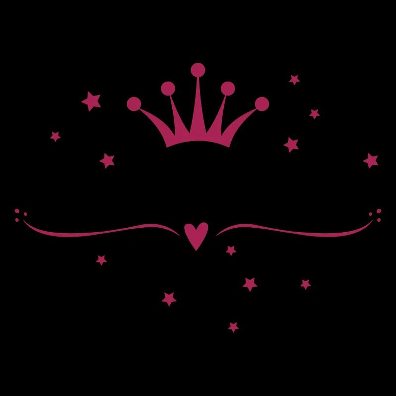 Princess, Crowns, Hearts, Romance - Insert Text