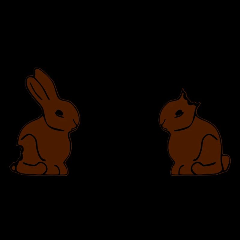 lapins en chocolat