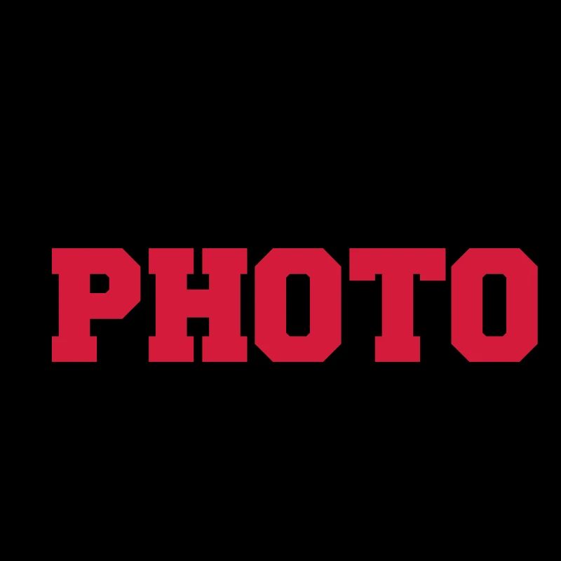 Photographer Cool Text Logo