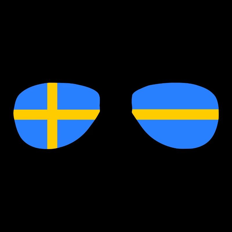 Lunettes - Drapeau Suède