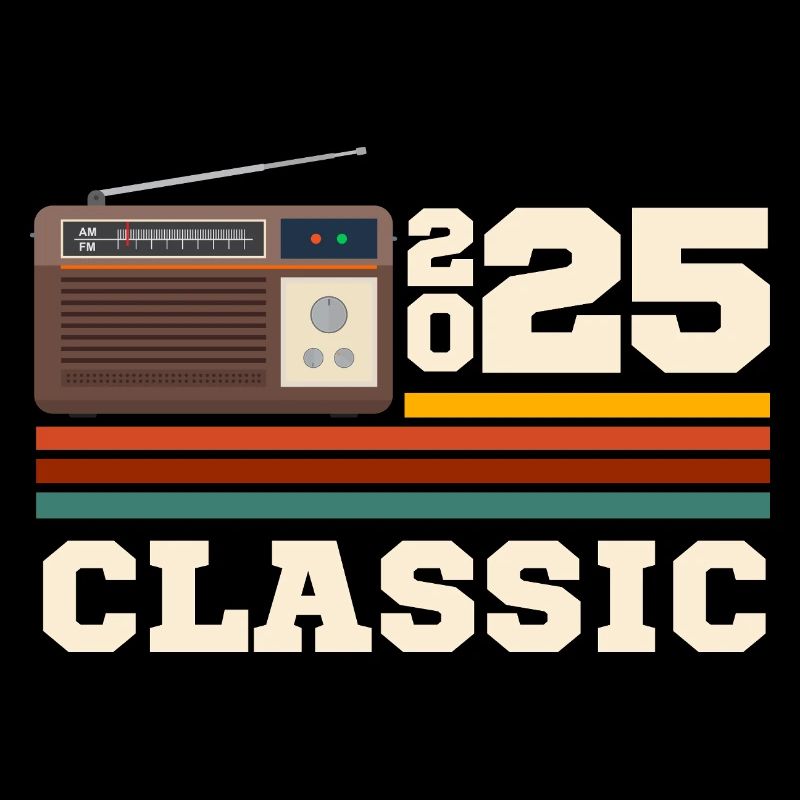 Anniversaire 2025 retro classic