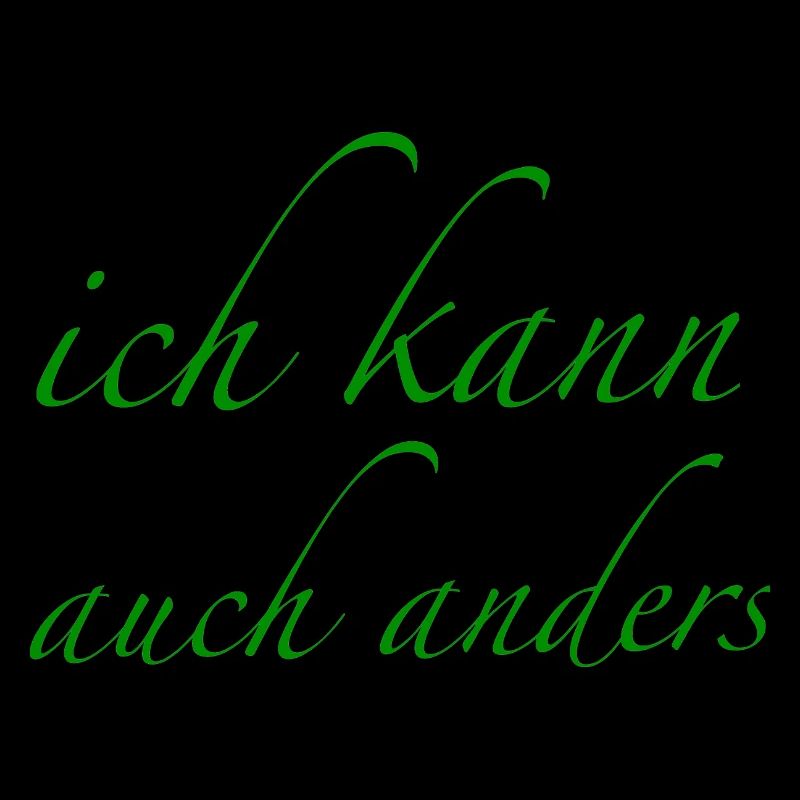 ich kann auch anders