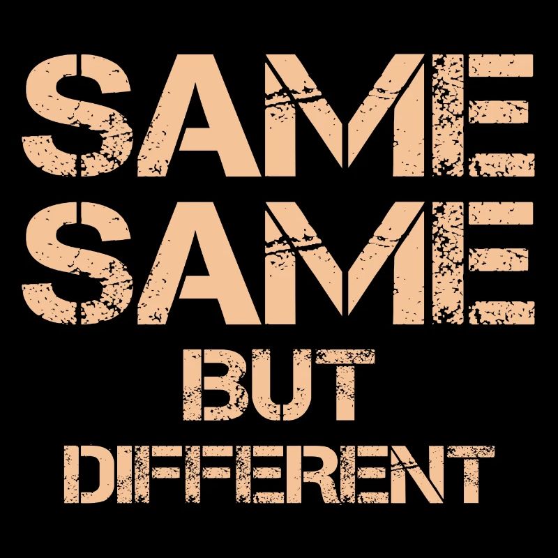 same same but different thailand zit