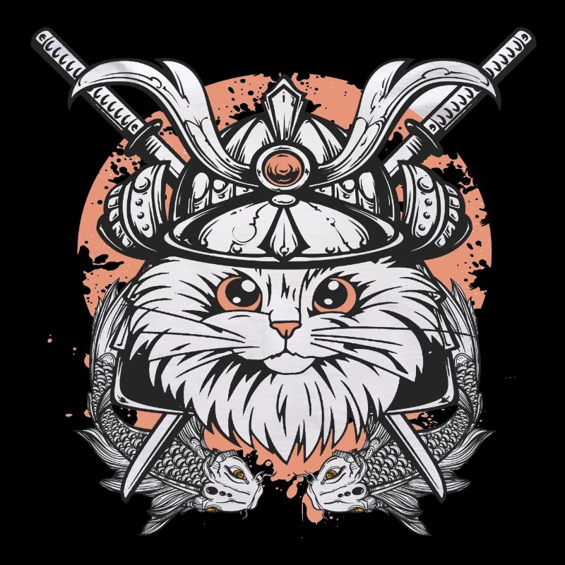 Fighting cat Koi