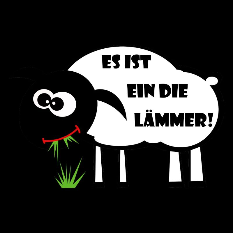 Es ist ein Dilemma! Lamm Geschenkidee