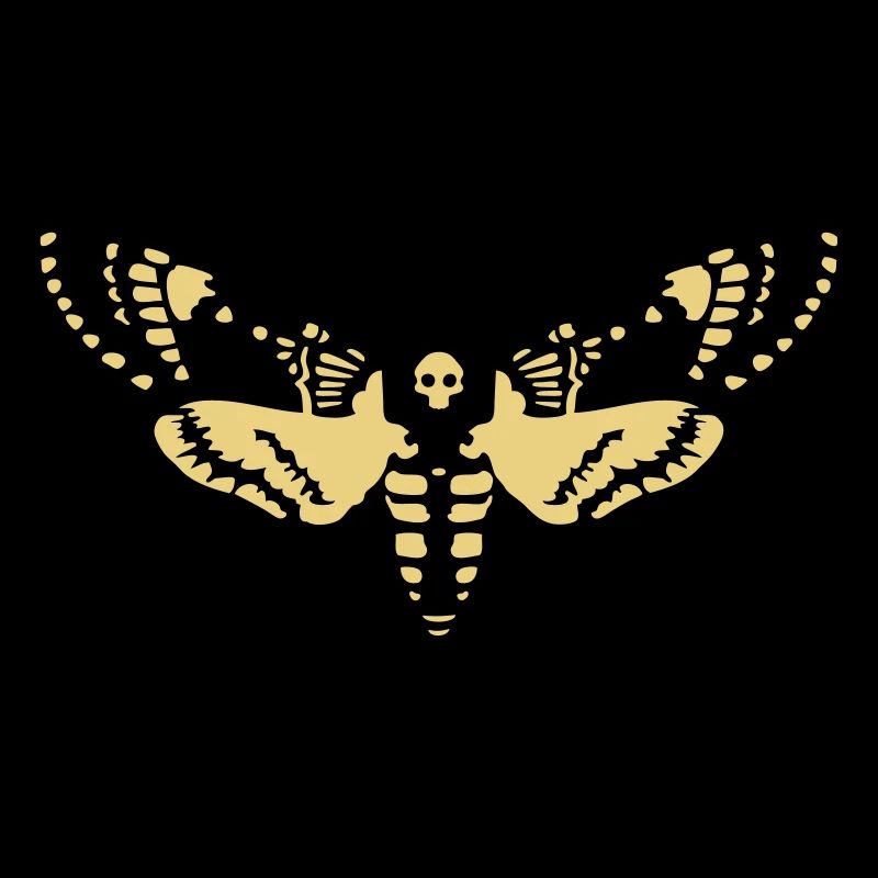 Sphinx tête de mort butterfly skull