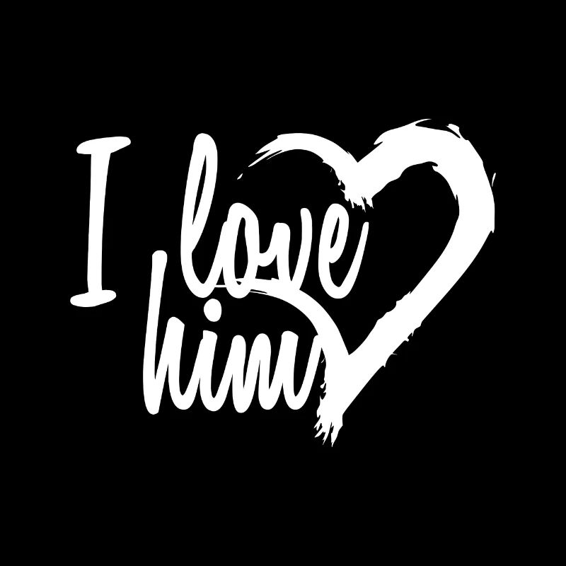 I love him heart