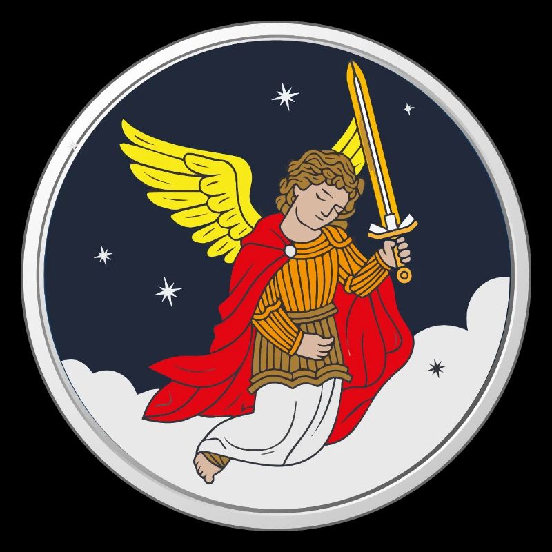 Himmlische Ruhe – Erzengel Michael Schild