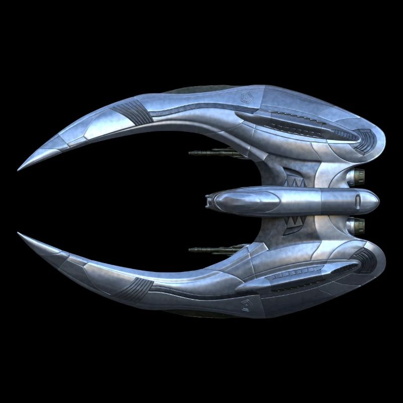 Battlestar Gallactica: Cylon Raider [Top View]
