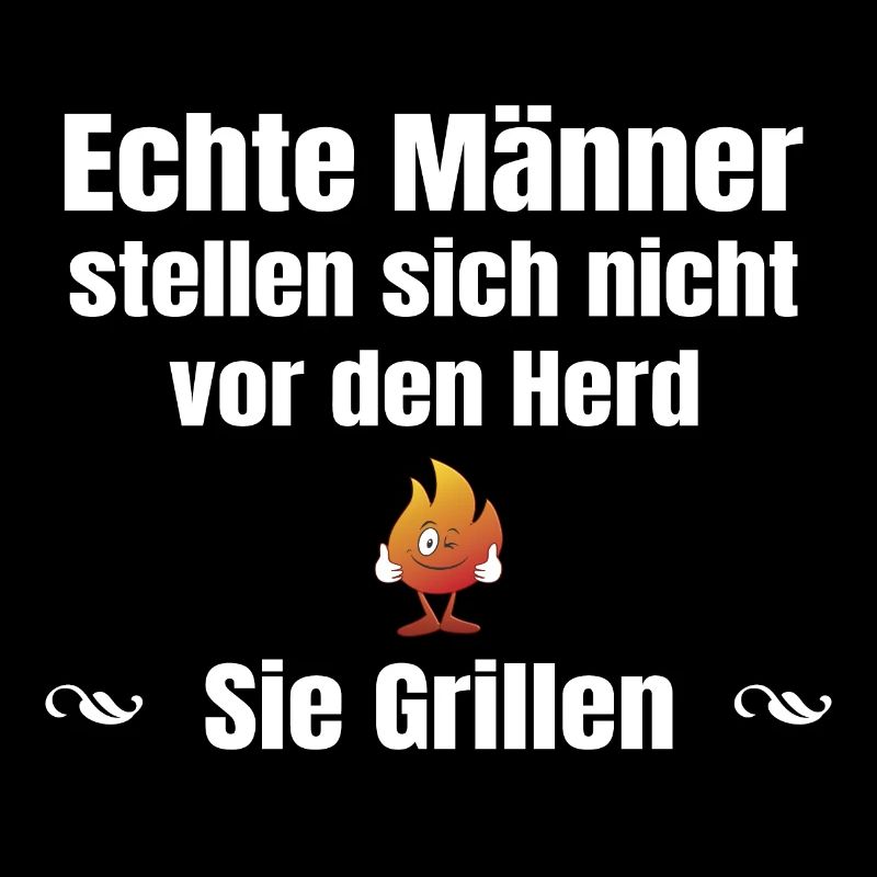 Echte Männer Grillen