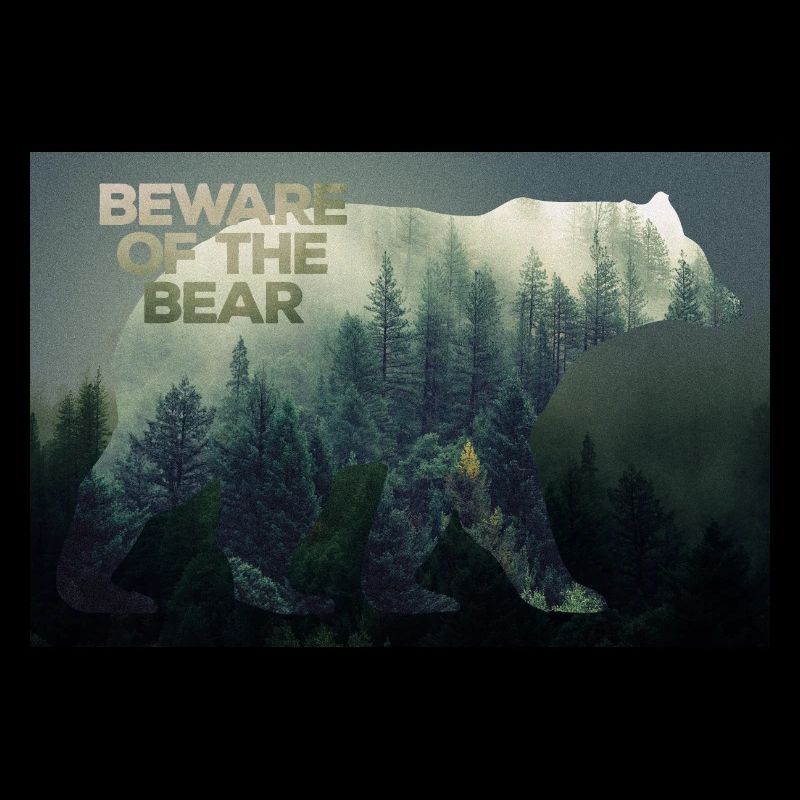 Affiche des ours sauvages